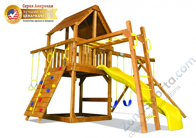 Игровая площадка Rainbow Play Systems Американ Клубхаус III (American Clubhouse Package III WR)