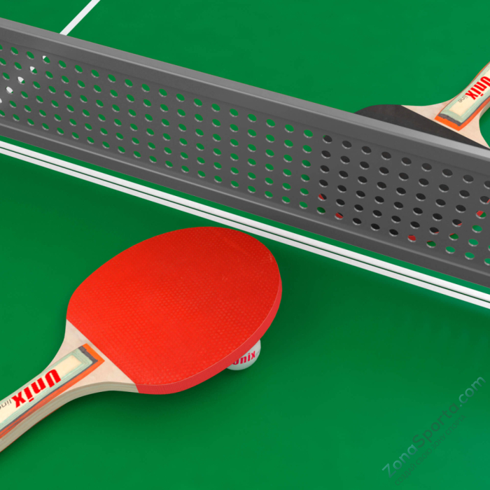 Антивандальный теннисный стол Unix Line 14 mm SMC (Green/Grey)