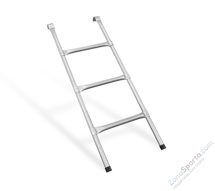 Батут Arland 14FT с внутренней страховочной сеткой и лестницей (Light green)