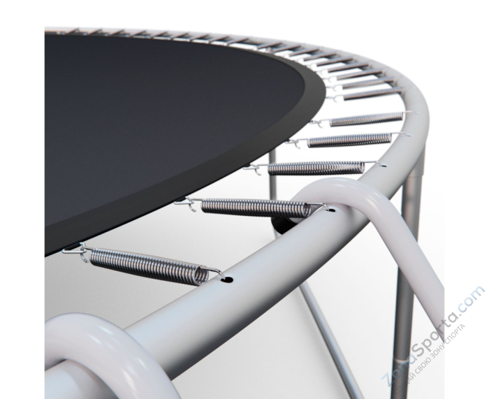 Батут каркасный с сеткой DFC Kondition 14 ft с лестницей