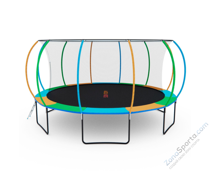 Батут с сеткой DFC A.KOU Kids 16ft с лестницей