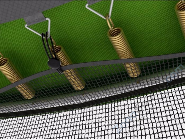 Батут Unix line 8 ft outside (Green)