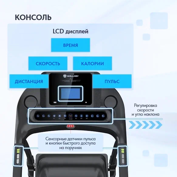 Беговая дорожка Wallaby TM400