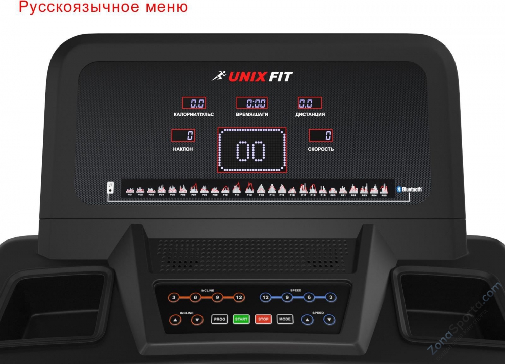 Беговая дорожка Unix Fit T-1300 PRO (LED)