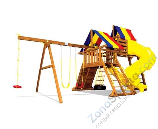 Детская игровая площадка Rainbow Play Systems Циркус Кастл 2020 V Тент (Circus Castle 2020 V RYB)