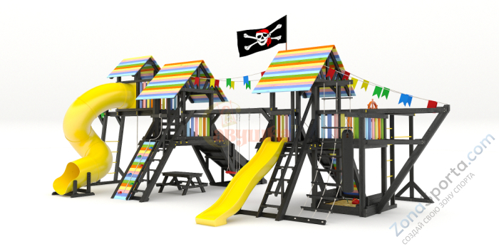 Детская площадка Савушка 9 (Black)