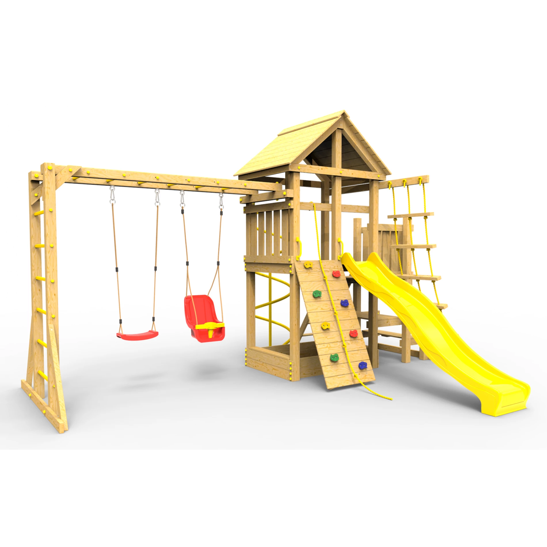 Детская площадка Пикник Стандарт Д Макси с рукоходом Вираж