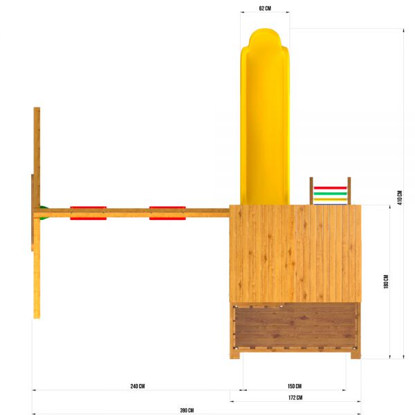 Детский игровой комплекс Jungle Palace JP10