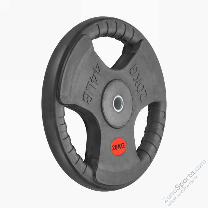 Диск 25 мм. обрезиненный 20 кг. VictoryFit VF-S252000