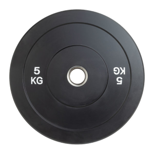 Диск бамперный 51 мм, обрезиненный 5 кг, VictoryFit VF-D51050