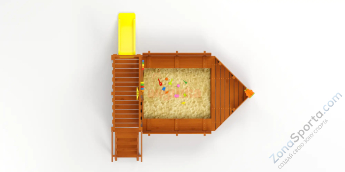 Игровой комплекс Песочный дворик Савушка-4