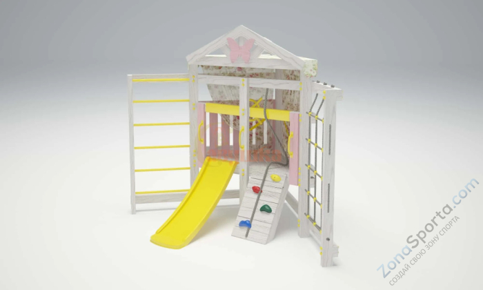 Игровой комплекс Савушка Baby 9 розовый