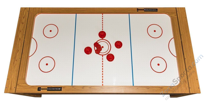 Игровой стол - трансформер (бильярд, аэрохоккей, настольный теннис) Twister (дуб)