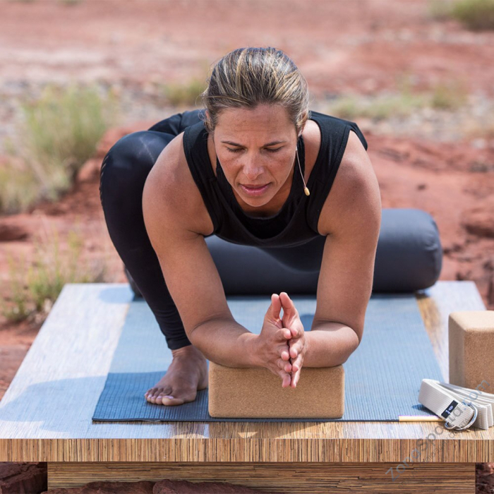 Коврик для йоги Hugger Mugger Sticky Mat рубиновый