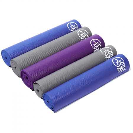 Коврик для йоги INEX Yoga Mat 170 x 60 x 0,6 см, синий
