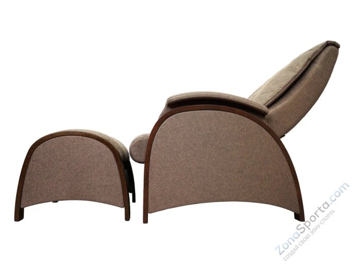 Кресло-качалка (маятник) с массажем Fujimo Balance 2 Шоколад с пуфом