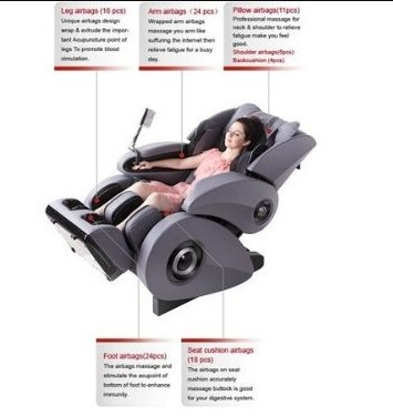 Массажное кресло Dotast A-06 Red