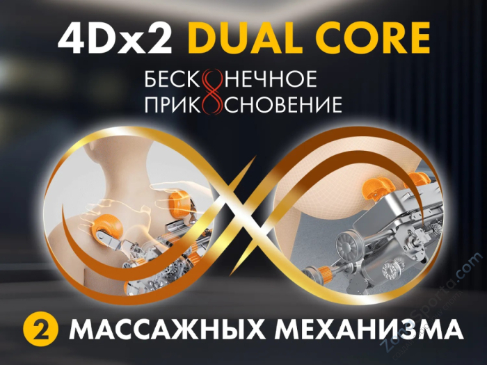 Массажное кресло Fujimo Guru2 Бежевый