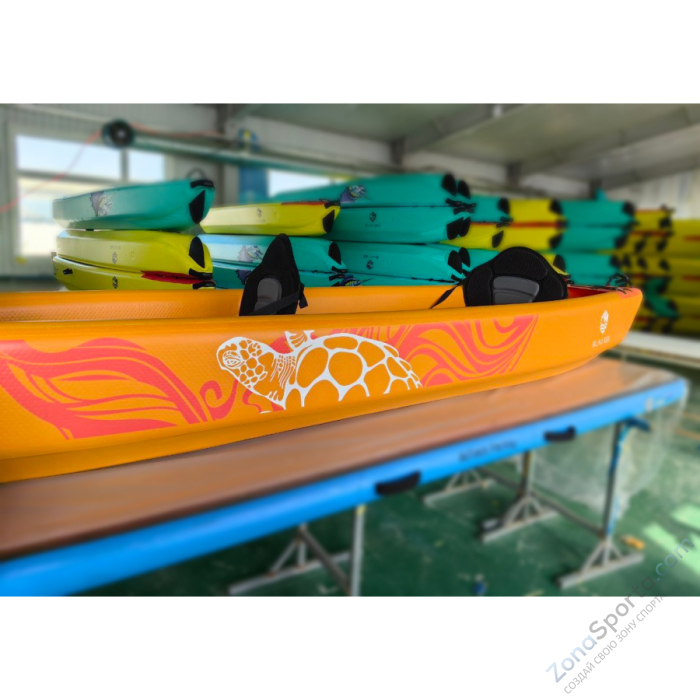 Надувной каяк двухместный Blau See Turtle-2 Премиум