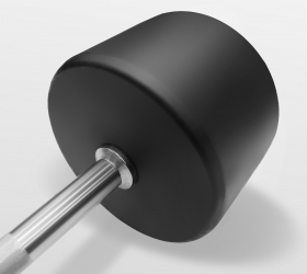 Штанга обрезиненная прямая Bronze Gym BG-PA-BB-S55