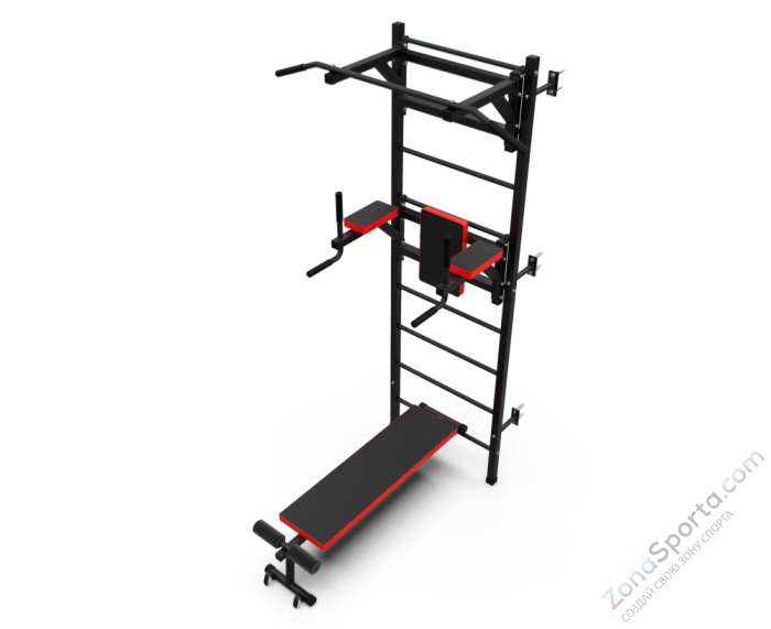 Шведская стенка с опциями DFC Lite VT-6006 (D-1235) / профиль 1,5 мм