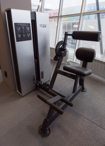 Силовой тренажер Пресс/разгибание спины Kraft Fitness KFDXABBE
