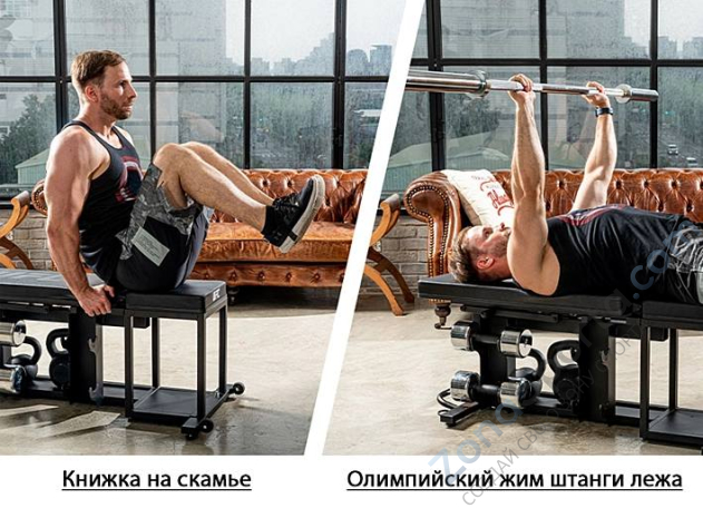 Скамья мультипозиционная UFC Zone+