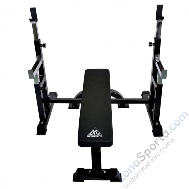 Скамья со стойками под штангу DFC DZ005FBB