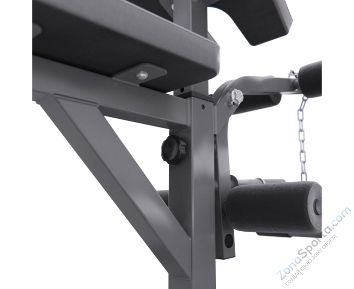 Скамья со стойками под штангу DFC D707 Master S