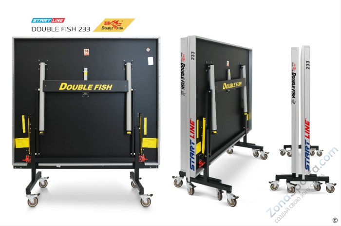 Стол теннисный Double Fish 233 синий