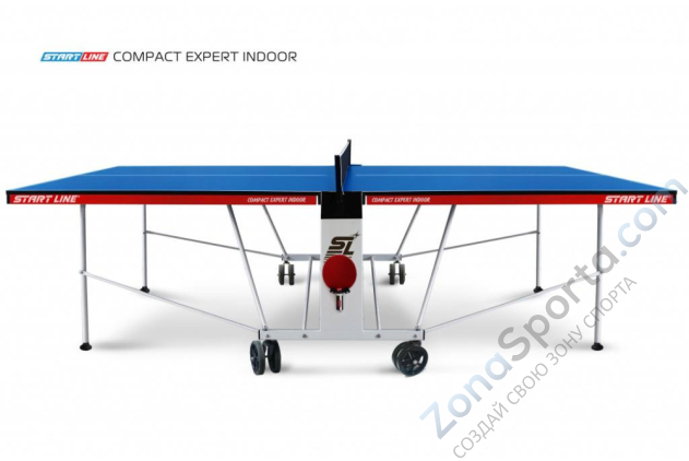 Теннисный стол Start Line Compact Expert Indoor blue