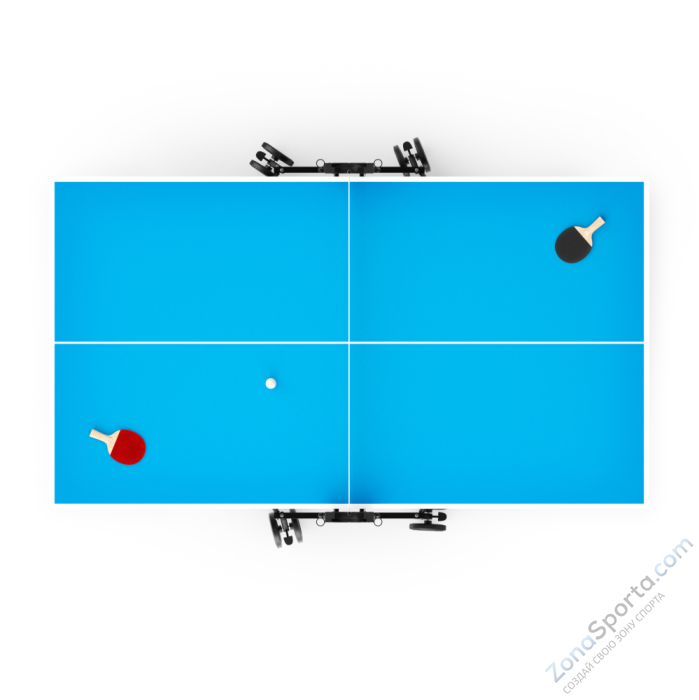 Теннисный стол Unix Line Compact Outdoor 6mm ACP (Blue)