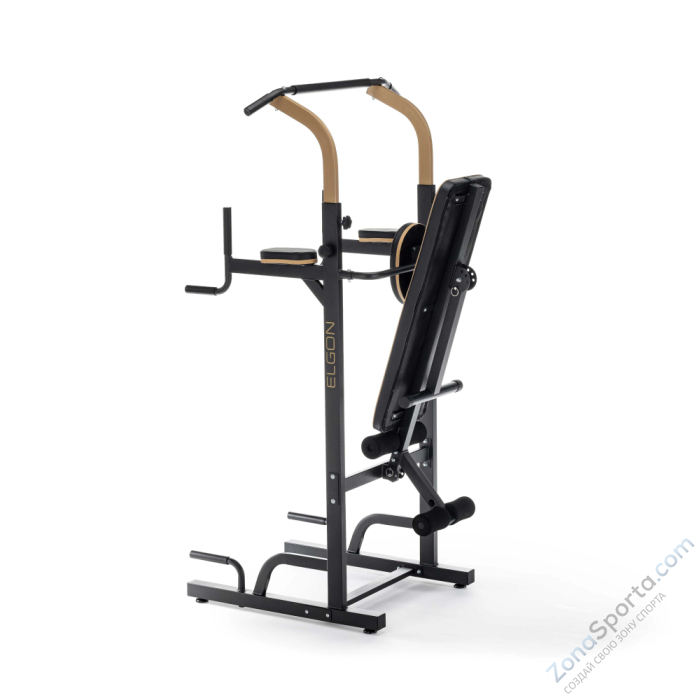 Турник 3 в 1 со скамьей домашний Oxygen Fitness Elgon