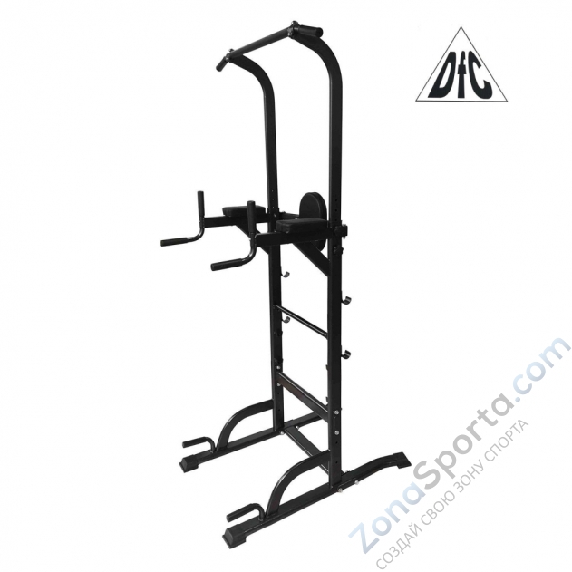 Турник - брусья со скамьей и опциями DFC Power Tower G010
