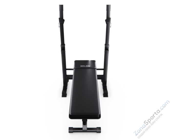 Усиленная скамья со стойками под штангу DFC Melkin